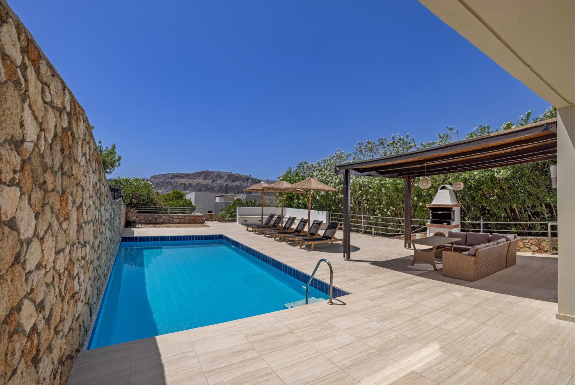 Aethrion Villa Lindos Dış mekan fotoğraf